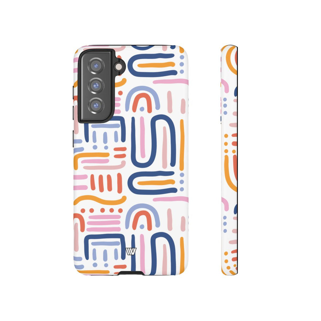 MEMPHIS BOLD LINES | Tough Phone Case