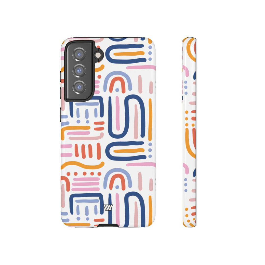 MEMPHIS BOLD LINES | Tough Phone Case