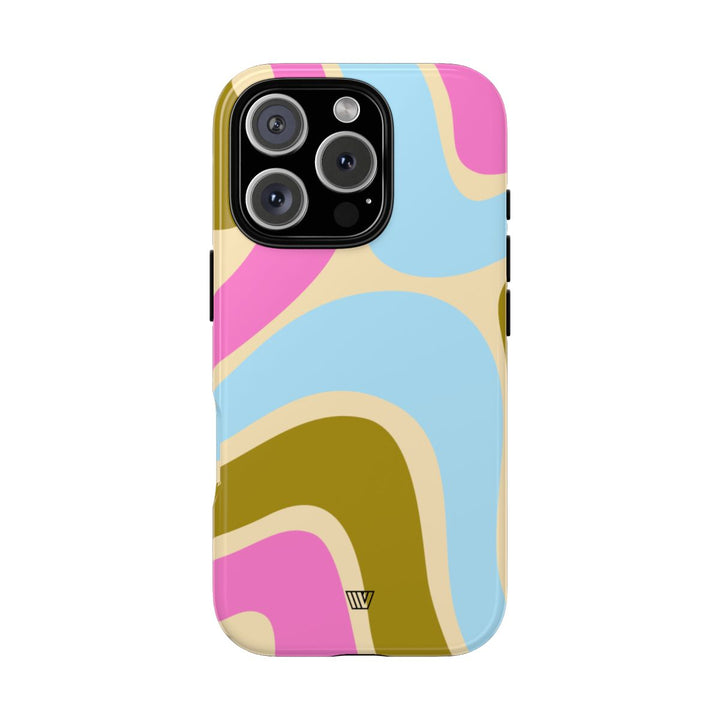 LARGE GROOVY WAVES | Tough Phone Case