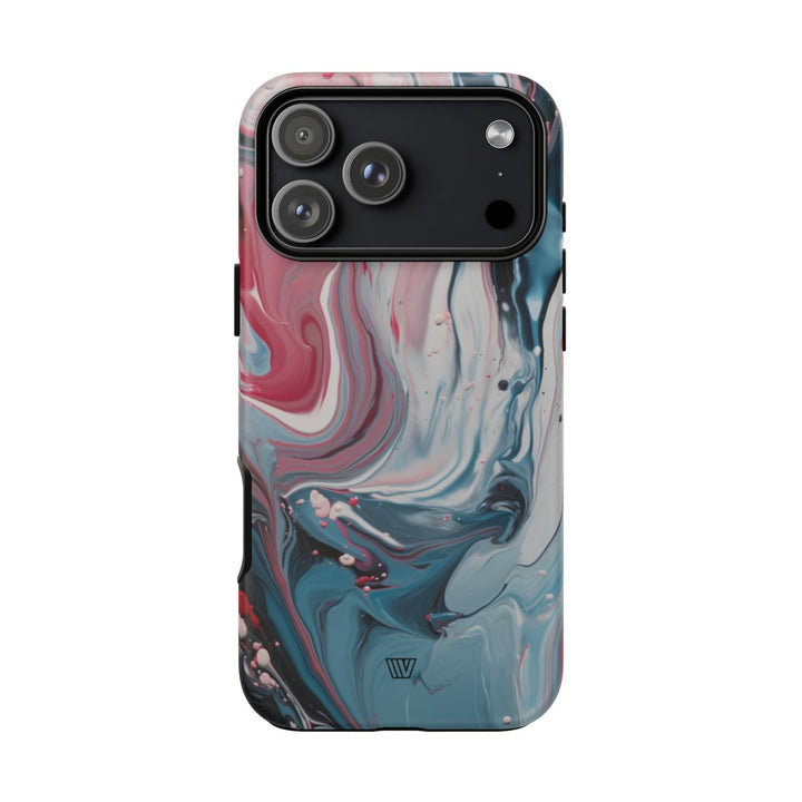 BLUE PASTEL SWIRL | Tough Phone Case