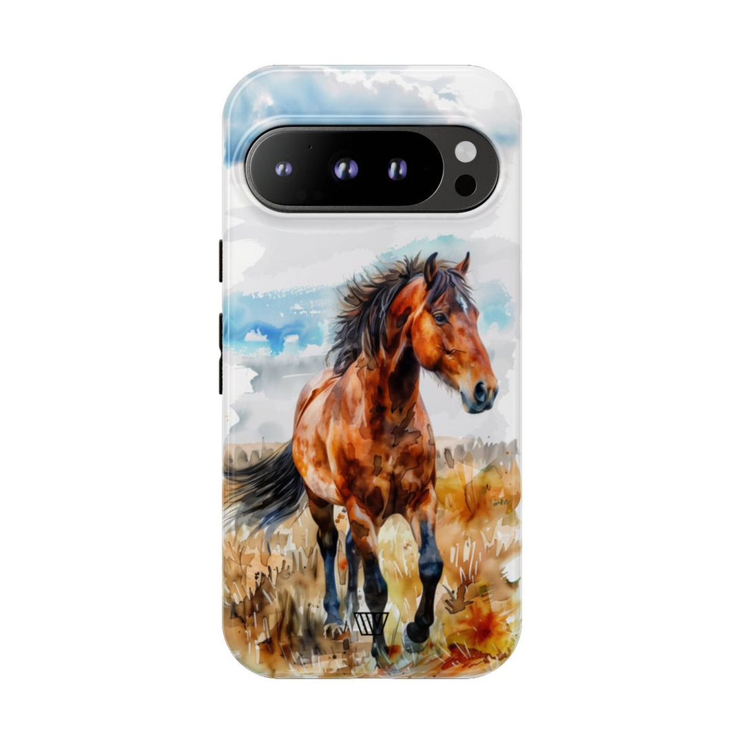 WATERCOLOR HORSE | Tough Phone Case