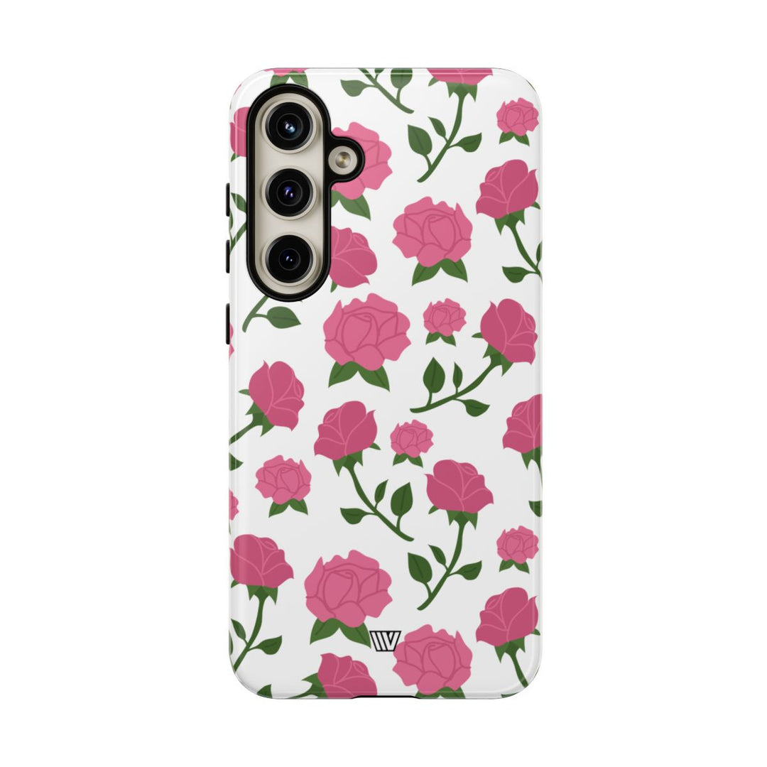 PINK ROSES | Tough Phone Case