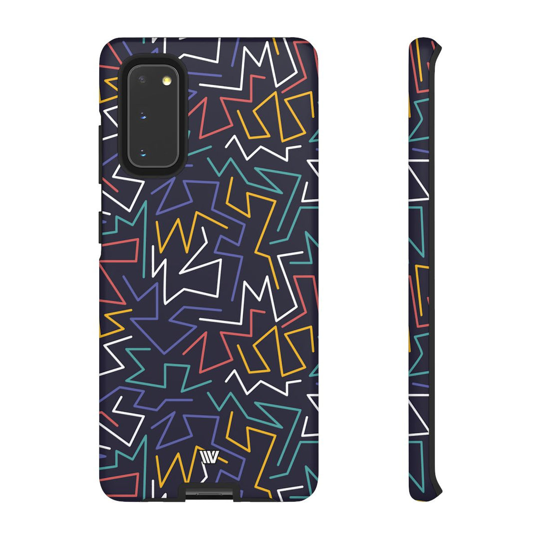 ZIGZAG NIGHT | Tough Phone Case