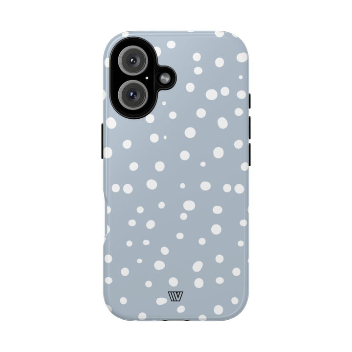 BLUE HAZE DOTS | Tough Phone Case