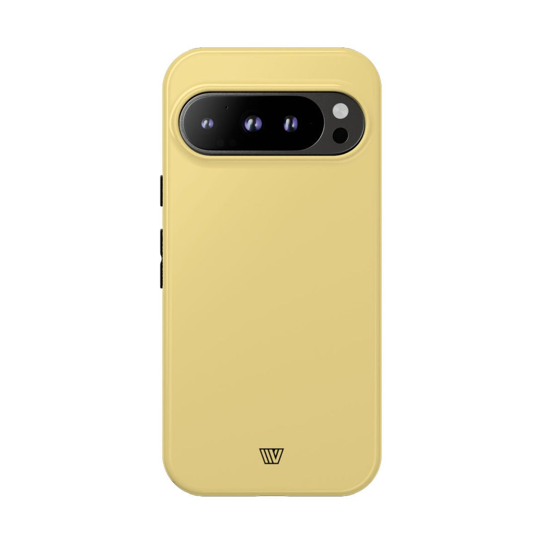 MUTED YELLOW SOLID | Tough Phone Case