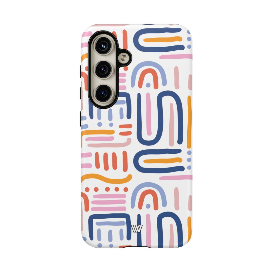 MEMPHIS BOLD LINES | Tough Phone Case