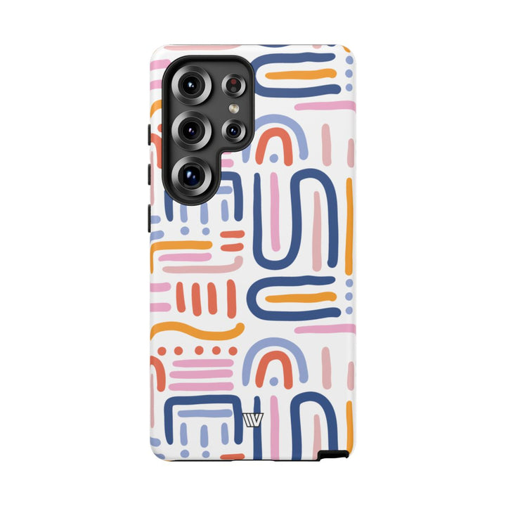 MEMPHIS BOLD LINES | Tough Phone Case