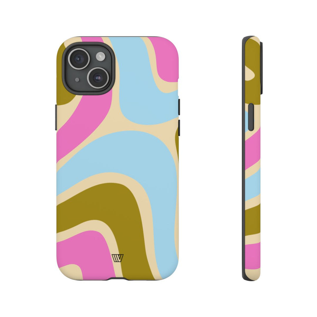 LARGE GROOVY WAVES | Tough Phone Case