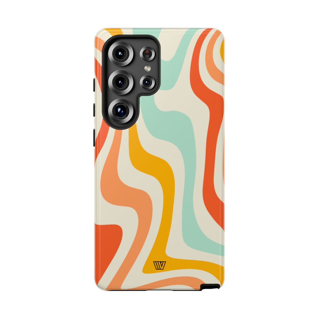 RETRO GROOVY SWIRLS | Tough Phone Case