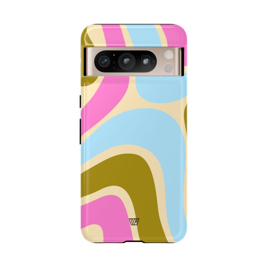 LARGE GROOVY WAVES | Tough Phone Case