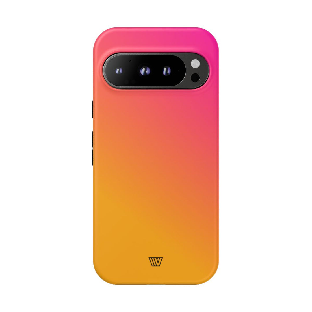 HOT PINK ORANGE | Tough Phone Case