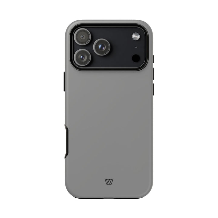 SOLID GRAY | Tough Phone Case