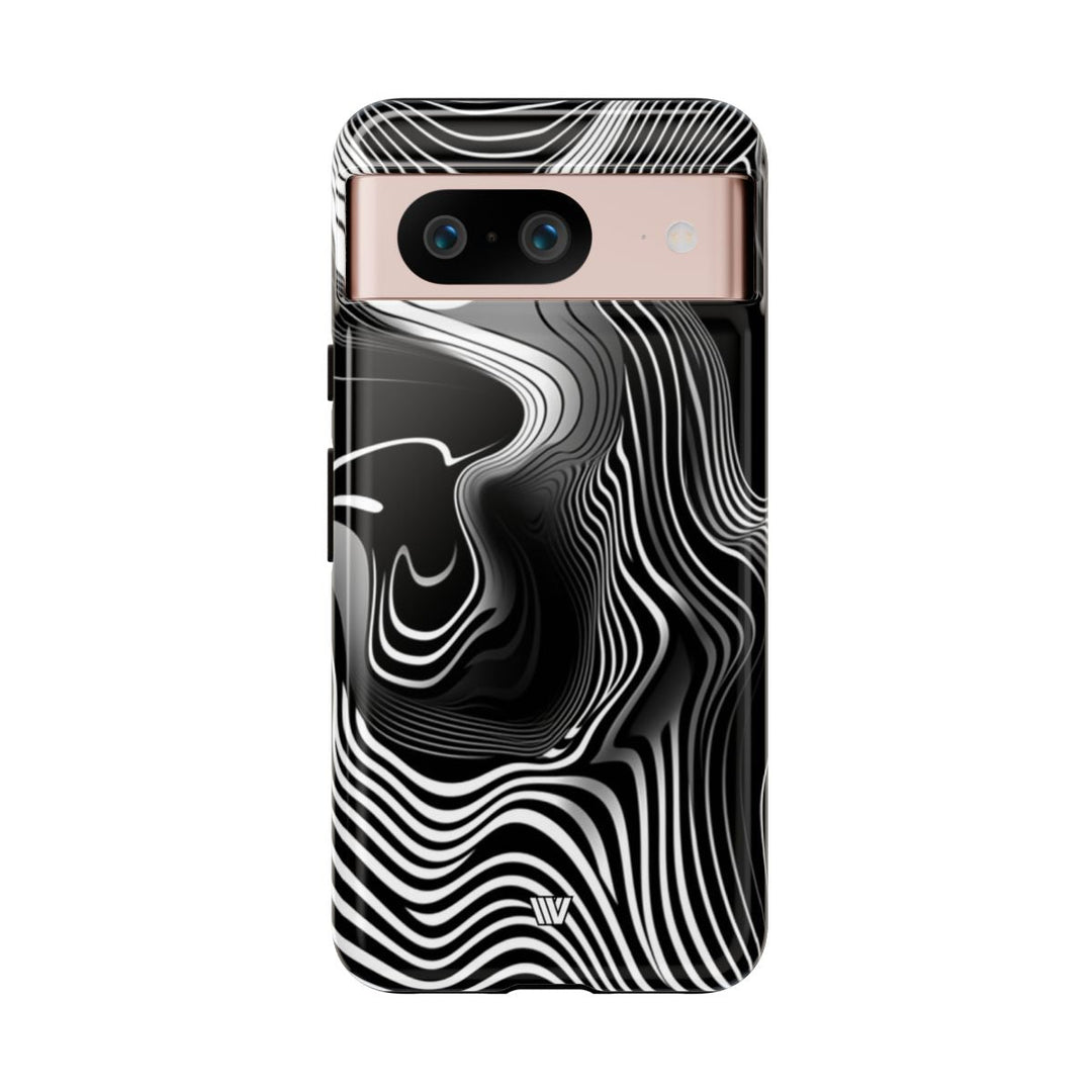 ABSTRACT ZEBRA STRIPES | Tough Phone Case