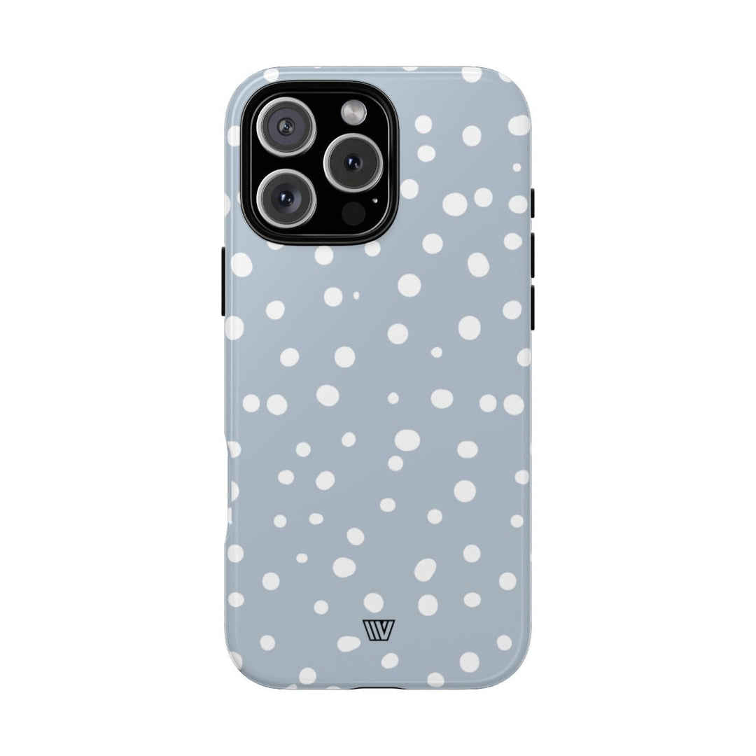 BLUE HAZE DOTS | Tough Phone Case