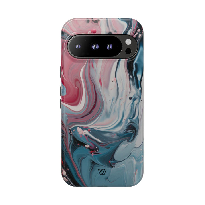 BLUE PASTEL SWIRL | Tough Phone Case