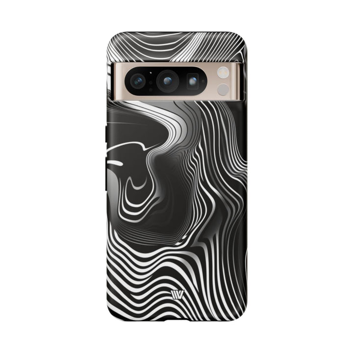 ABSTRACT ZEBRA STRIPES | Tough Phone Case