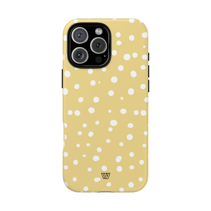 MUTED YELLOW DOTS | Tough Phone Case