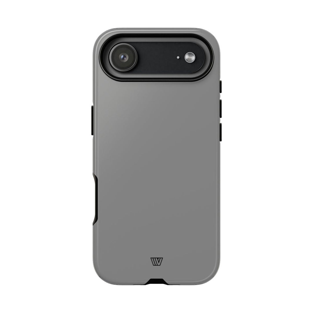 SOLID GRAY | Tough Phone Case