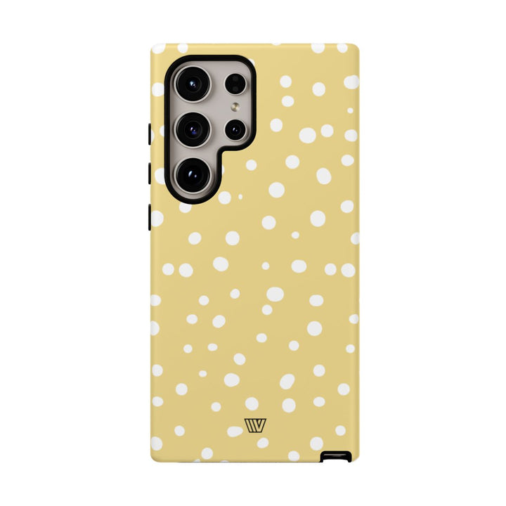 MUTED YELLOW DOTS | Tough Phone Case