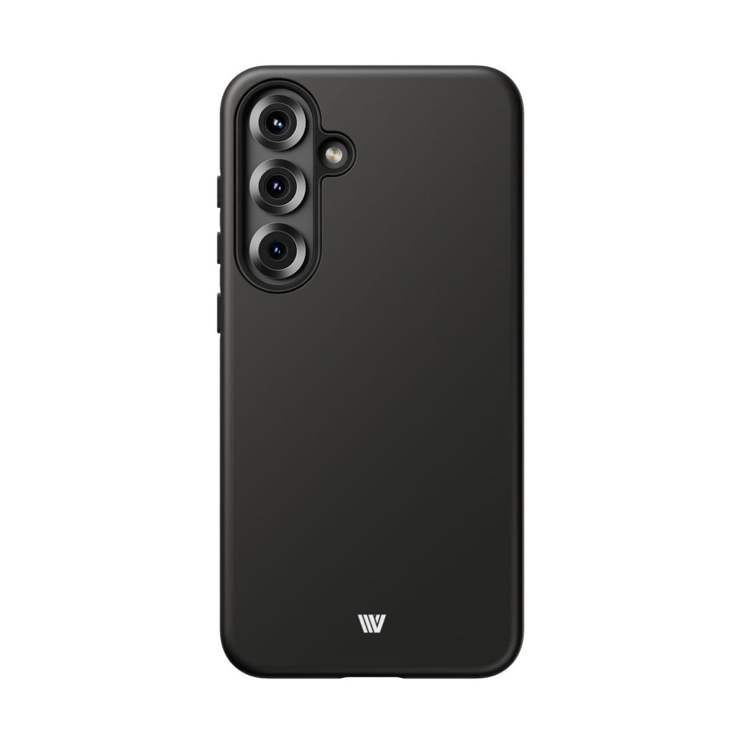 JET BLACK | Tough Phone Case