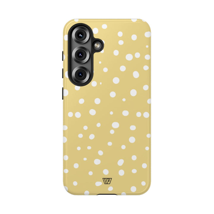 MUTED YELLOW DOTS | Tough Phone Case