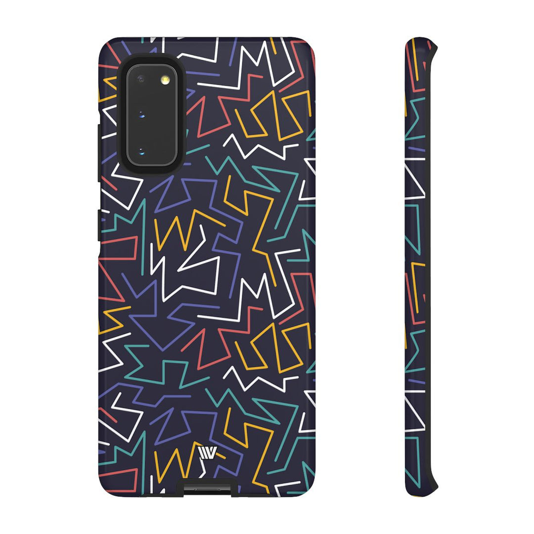 ZIGZAG NIGHT | Tough Phone Case