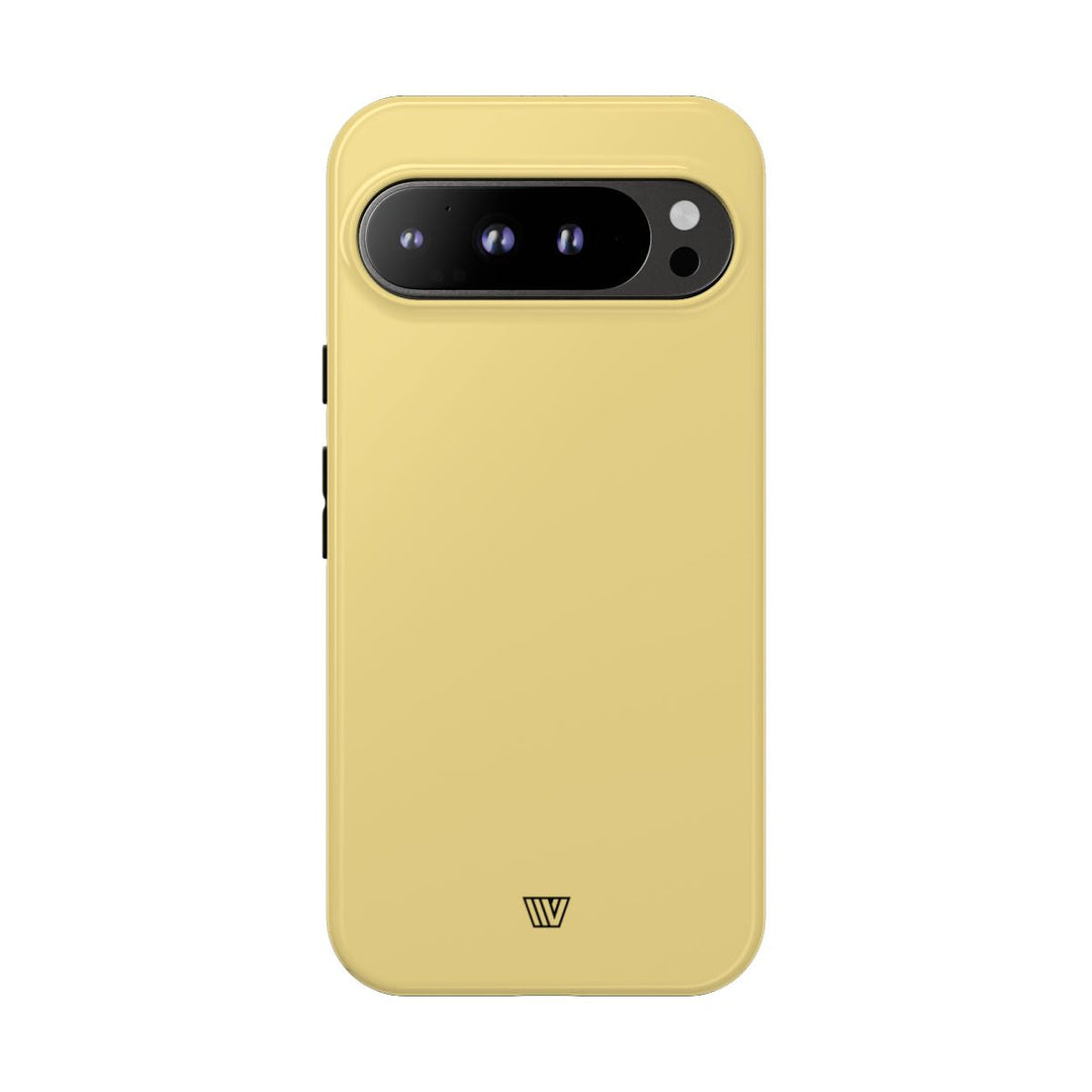 MUTED YELLOW SOLID | Tough Phone Case