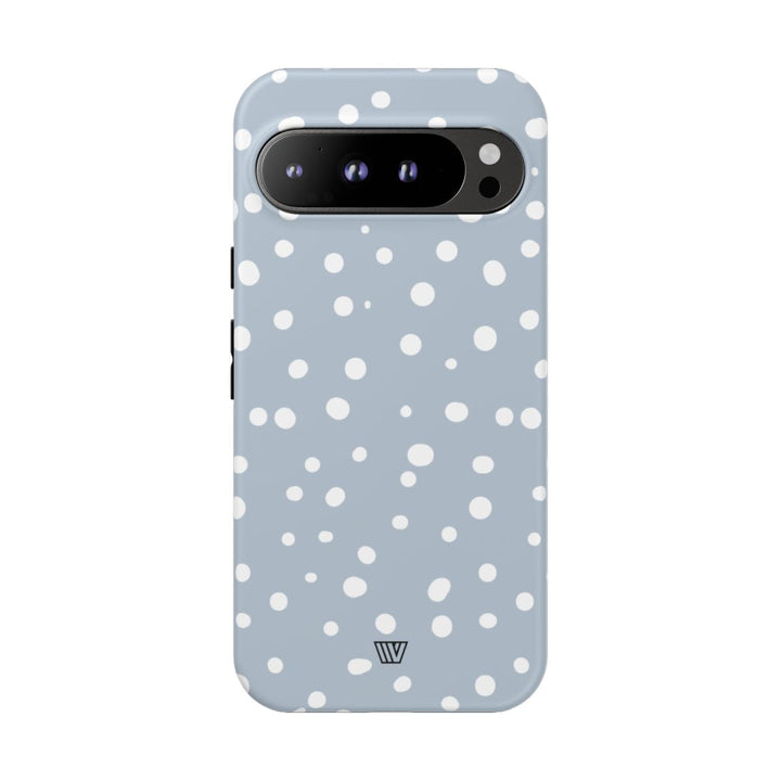 BLUE HAZE DOTS | Tough Phone Case