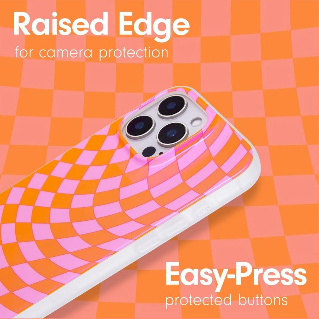 Sonix Checkmate Pink Case for iPhone 16 Pro - DOKUTRONIX