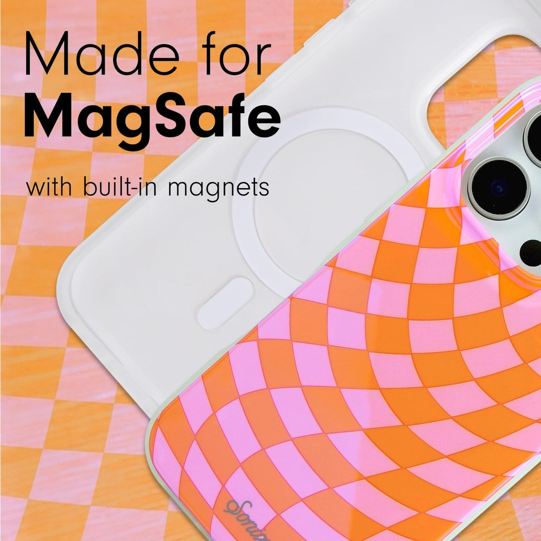 Sonix Checkmate Pink Case for iPhone 16 Pro - DOKUTRONIX