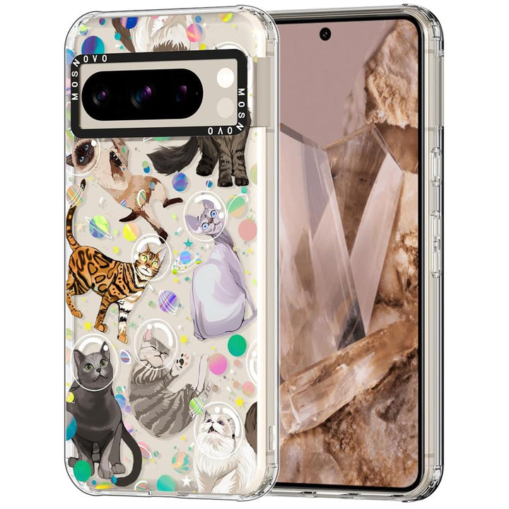 Space Cat Pixel 8 Pro Case - DOKUTRONIX