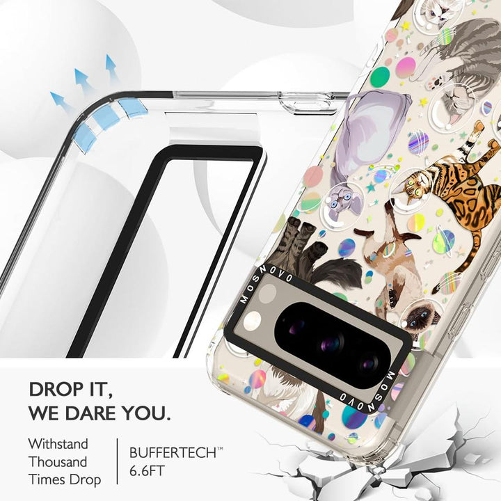 Space Cat Pixel 8 Pro Case - DOKUTRONIX