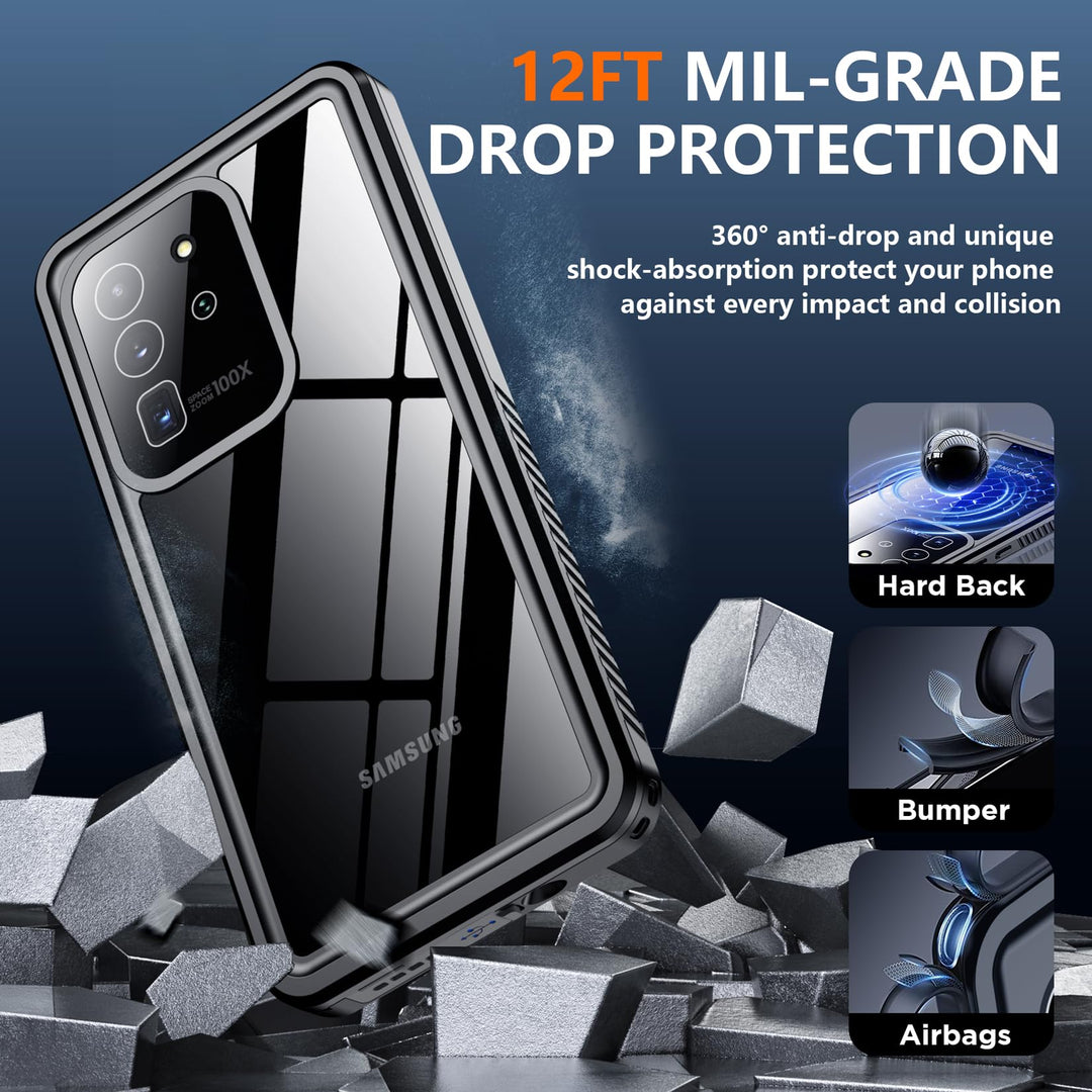 UltraShield Case for Galaxy S20 - Waterproof & Shockproof - DOKUTRONIX