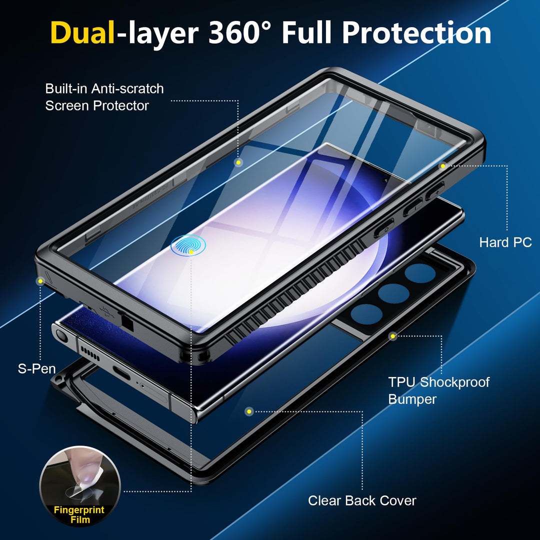 SpiderCase UltraGuard: Waterproof Protection for S23 - DOKUTRONIX