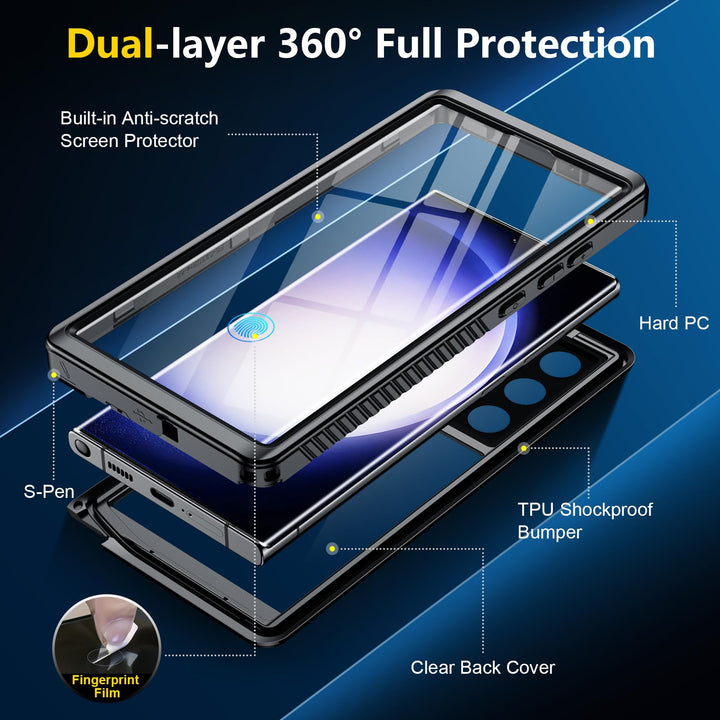 SpiderCase UltraGuard: Waterproof Protection for S23 - DOKUTRONIX