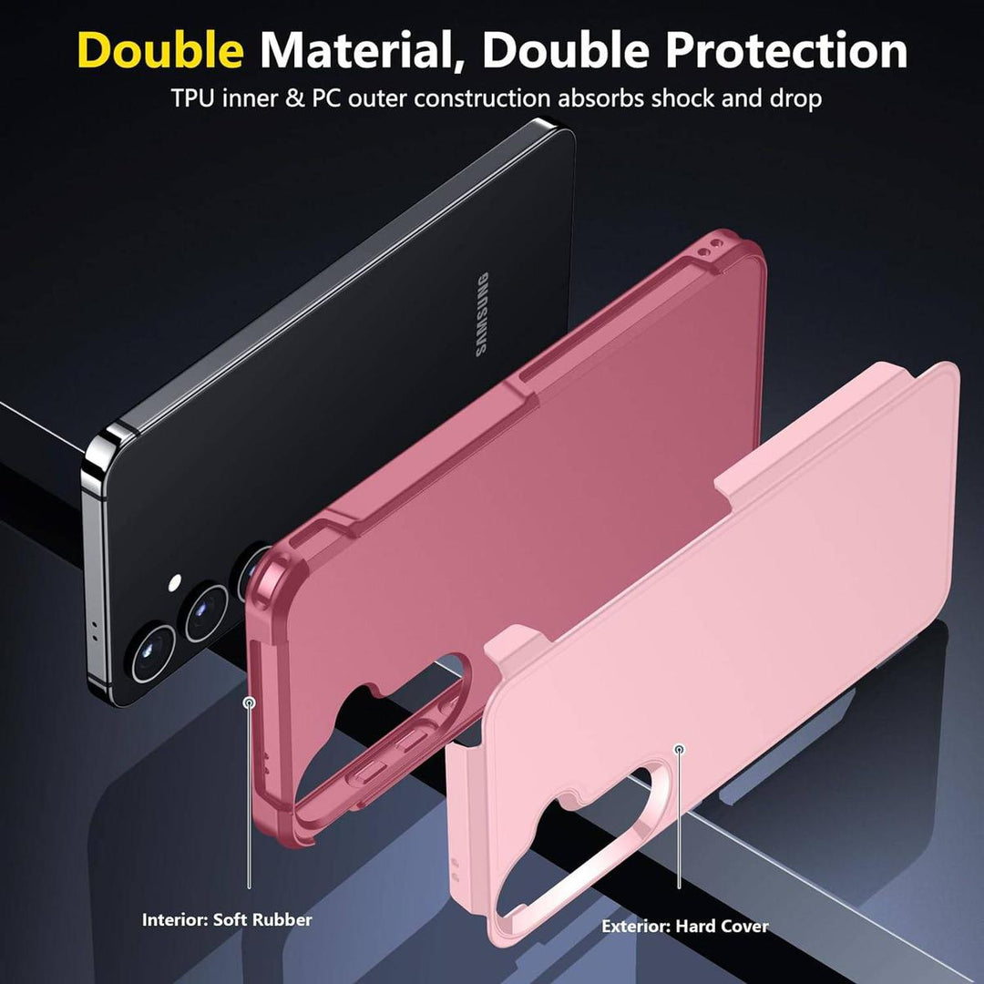 SPIDERCASE Light Pink Galaxy S24 Plus Protection - DOKUTRONIX