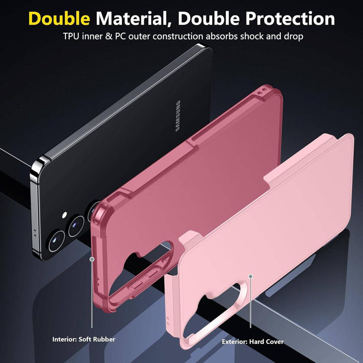 SPIDERCASE Light Pink Galaxy S24 Plus Protection - DOKUTRONIX