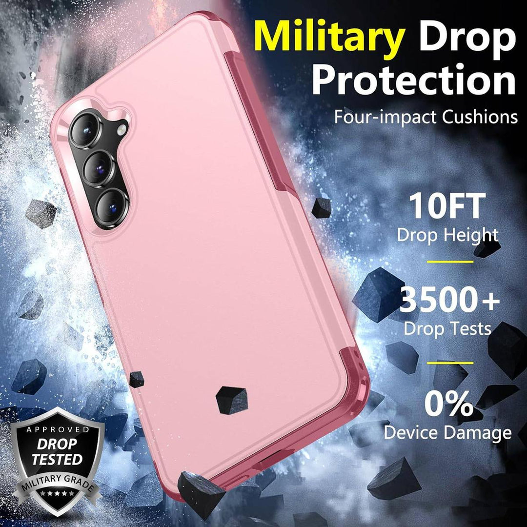 SPIDERCASE Light Pink Galaxy S24 Plus Protection - DOKUTRONIX