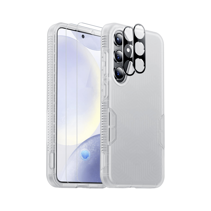 SPIDERCASE Matte Clear Galaxy S24 Plus Cover - DOKUTRONIX