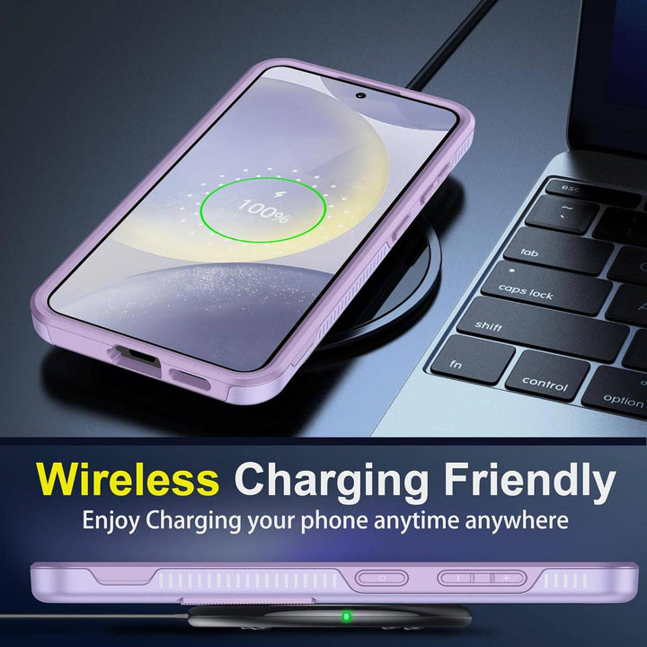 SpiderCase Purple Armor for Galaxy S24 Plus - DOKUTRONIX