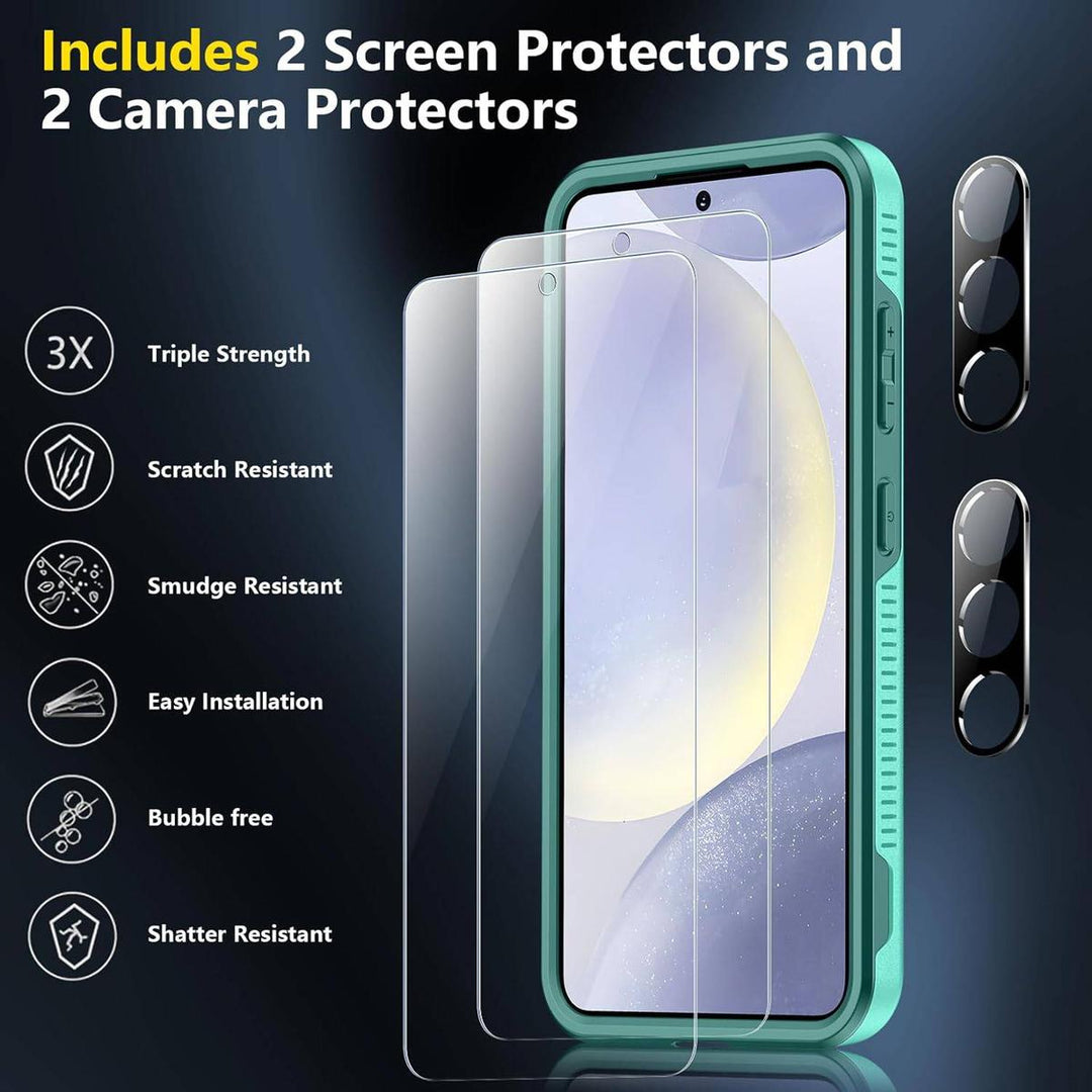 Teal SPIDERCASE for Samsung Galaxy S24 Plus - DOKUTRONIX