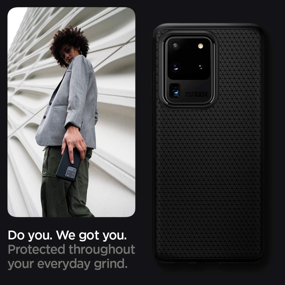 Galaxy Liquid Armor Case - Matte Black - DOKUTRONIX