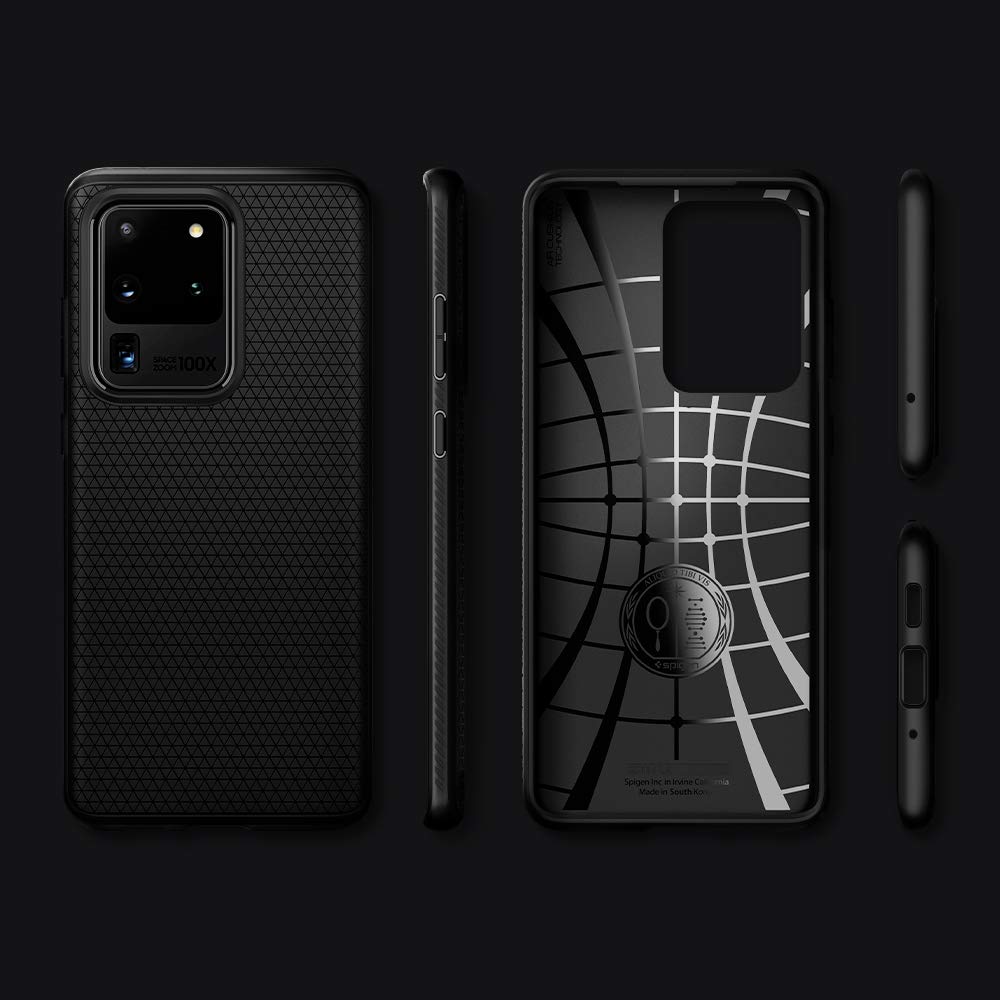 Galaxy Liquid Armor Case - Matte Black - DOKUTRONIX
