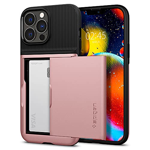 Spigen Rose Gold Slim Armor Case for iPhone 13 Pro - DOKUTRONIX