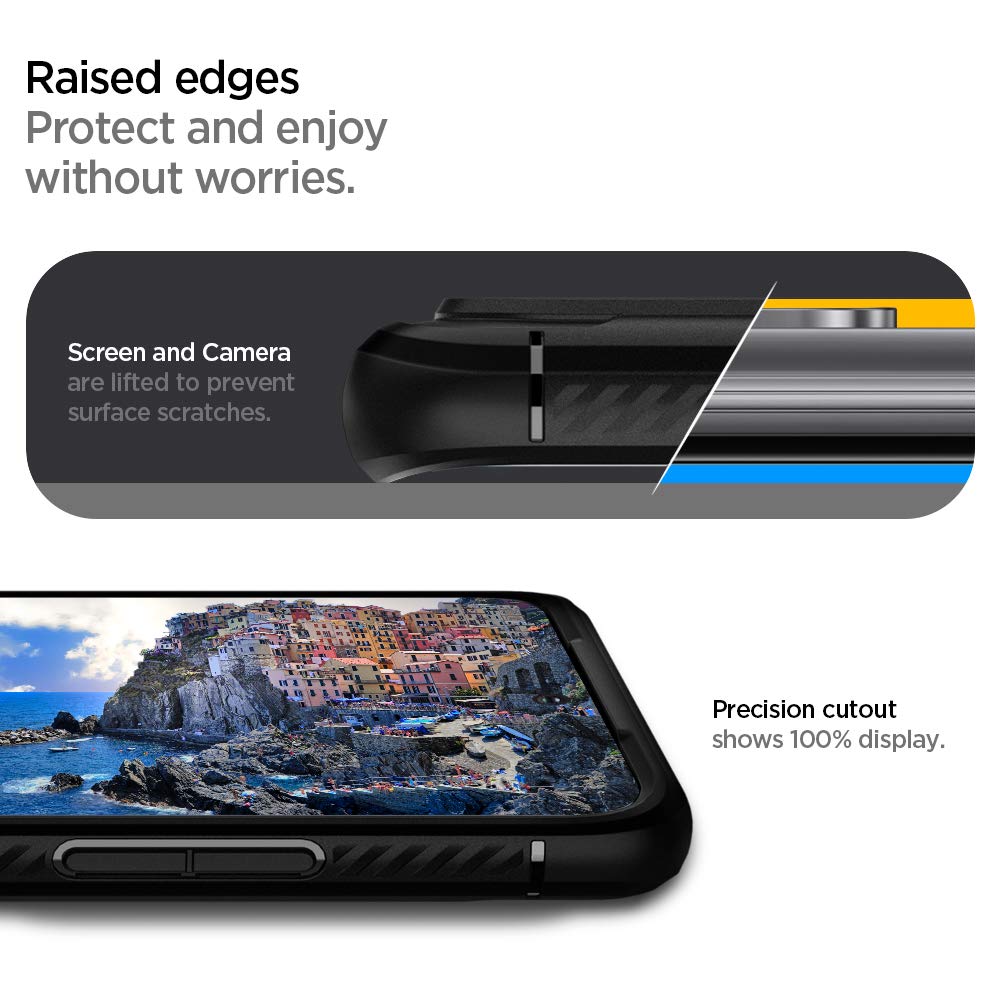 Galaxy Plus Armor Case - Matte Black - DOKUTRONIX