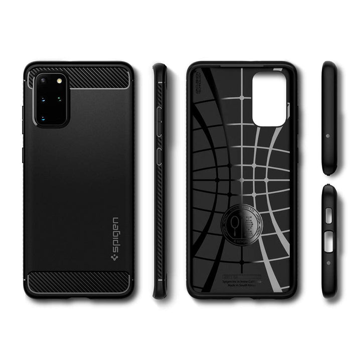 Galaxy Plus Armor Case - Matte Black - DOKUTRONIX