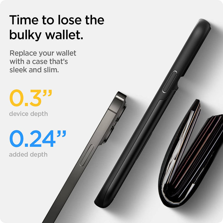 Spigen Slim Armor Case for iPhone 13 Pro - Black - DOKUTRONIX