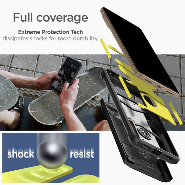 Spigen Tough Armor Case for Pixel 7 Pro - Black - DOKUTRONIX