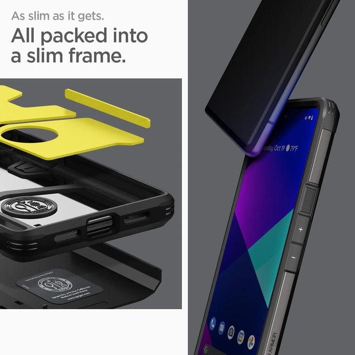 Spigen Pixel 6 Pro Tough Armor Case - Black Defender - DOKUTRONIX