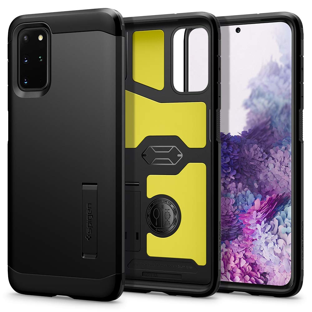 Spigen ToughArmor S20+ Case - Extreme Protection Black - DOKUTRONIX